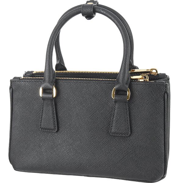 Used PRADA プラダ ガレリア サフィアーノレザー ミニバッグ 2WAY