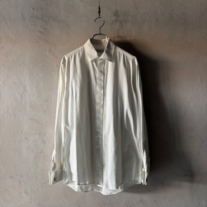 -Yves Saint Laurent- 90's White dress shirt with cuffs