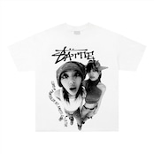 ストリート Battleプリント Tシャツ T920