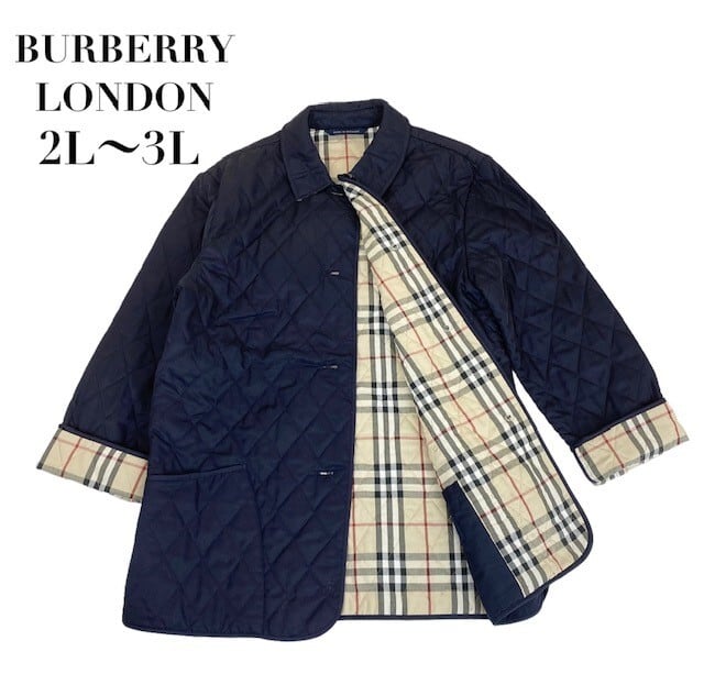 中古 バーバリー ロンドン BURBERRY LONDON 英国製 キルティング