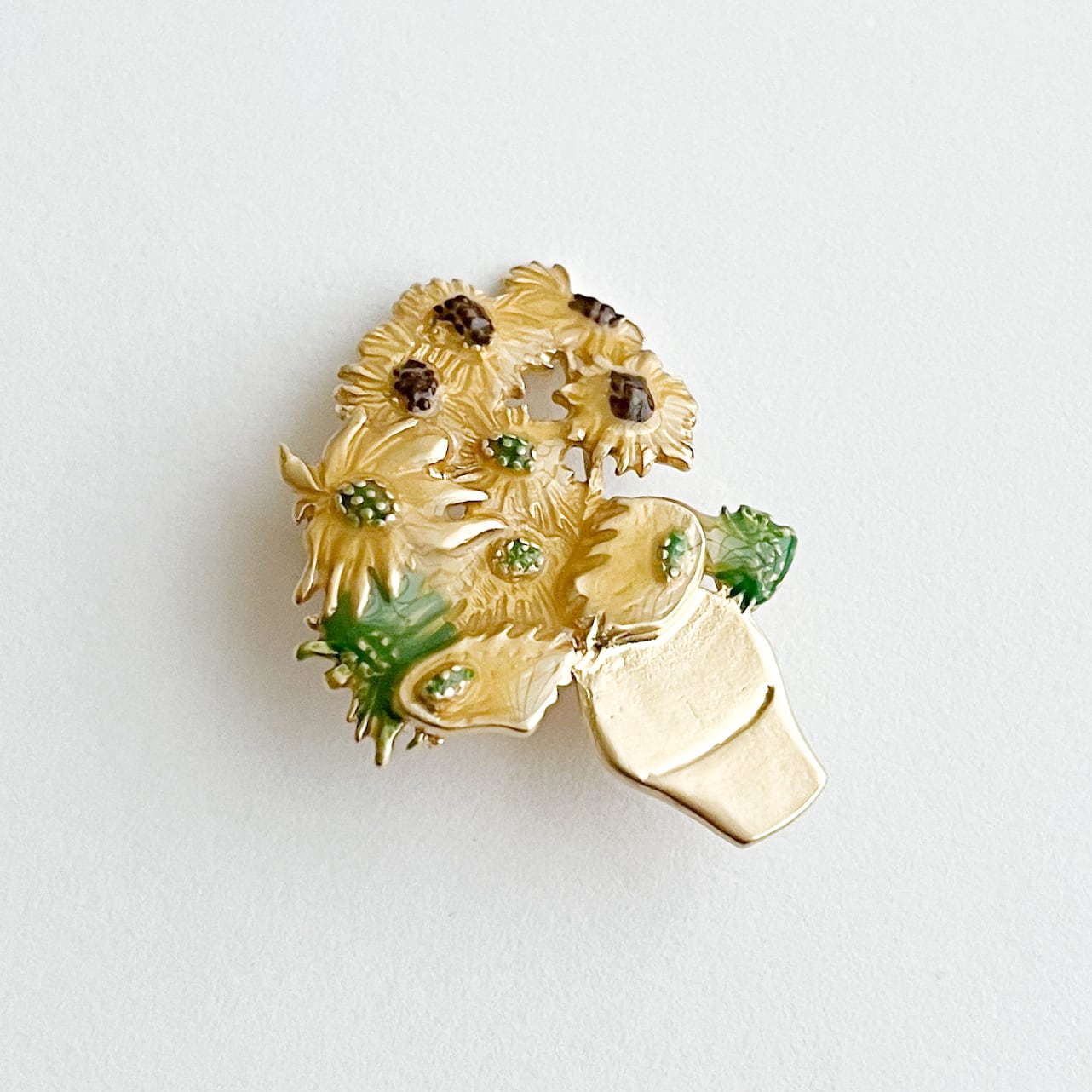 Luccica ゴッホ ブローチ ひまわり | hmm, by 東京都美術館