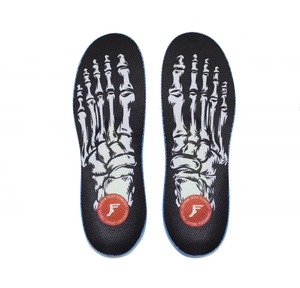 FP INSOLES NEW ORTHOTICS FLUID X SKELETON BLACK