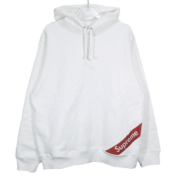 Supreme Corner Label Hooded Sweatshirt L