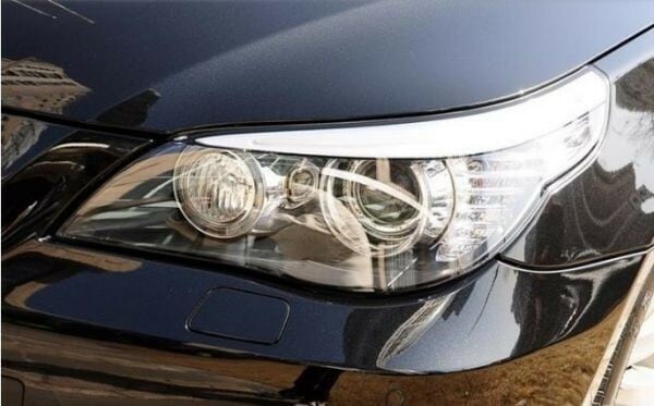☆BMW 5シリーズ E60 E61 04-10 ヘッドライト レンズ 左 前期 後期用