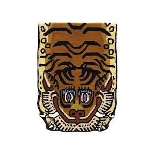 Tibetan Tiger Rug H1-75 "Yellow"/チベタンタイガーラグ/玄関マット/インテリア