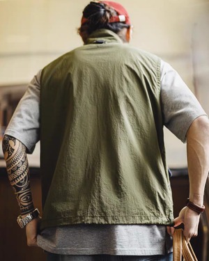 ゴープコア アウトドア ベスト ジャケット / Gorpcore Outdoor Vest Jacket K0479