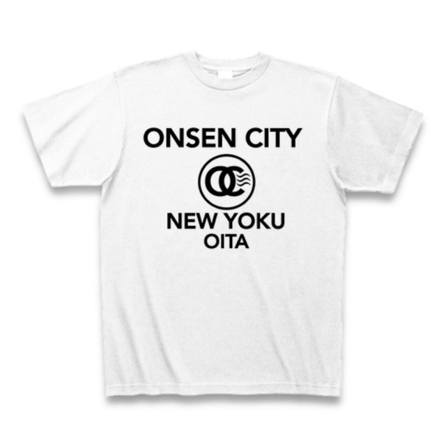 ONSEN CITY Oita Tシャツ WHT×BLK