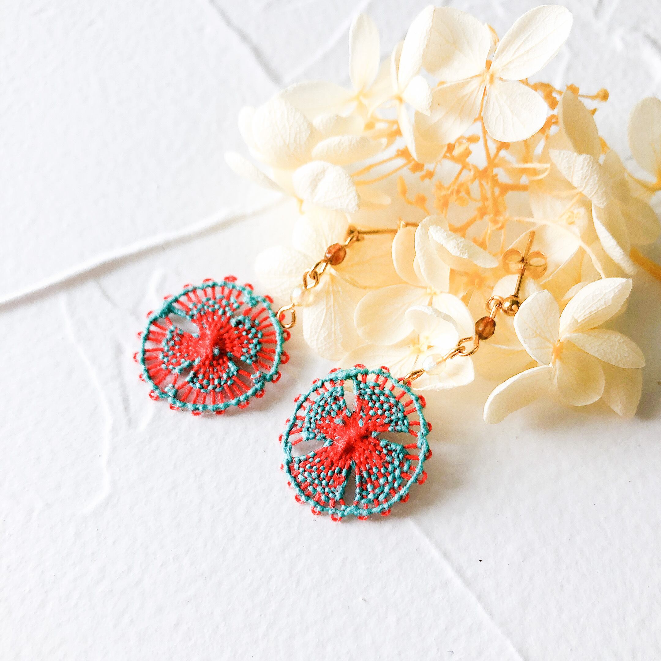 【シンプルなパンジー】pierce ☽