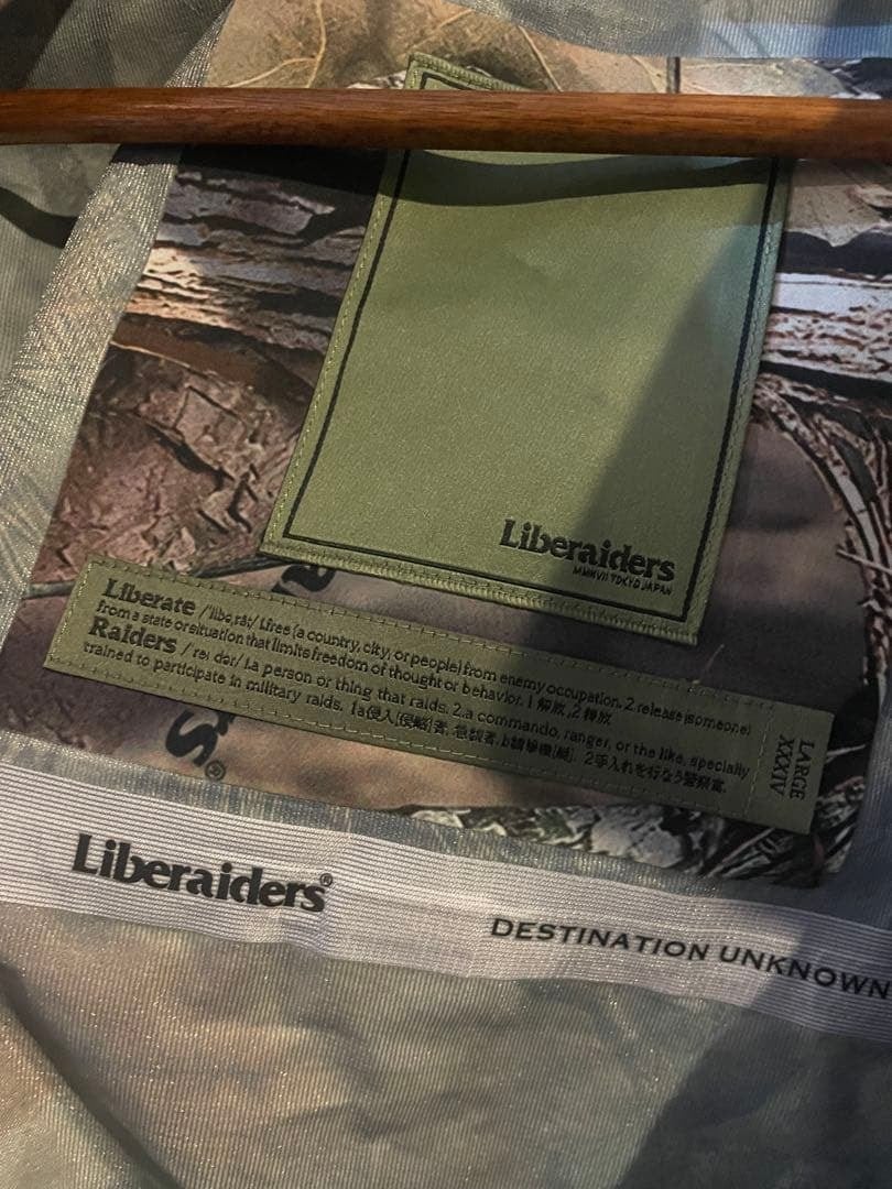 〆 Liberaiders リベレイダース 3レイヤージャケット リアルツリー | LOTUS
