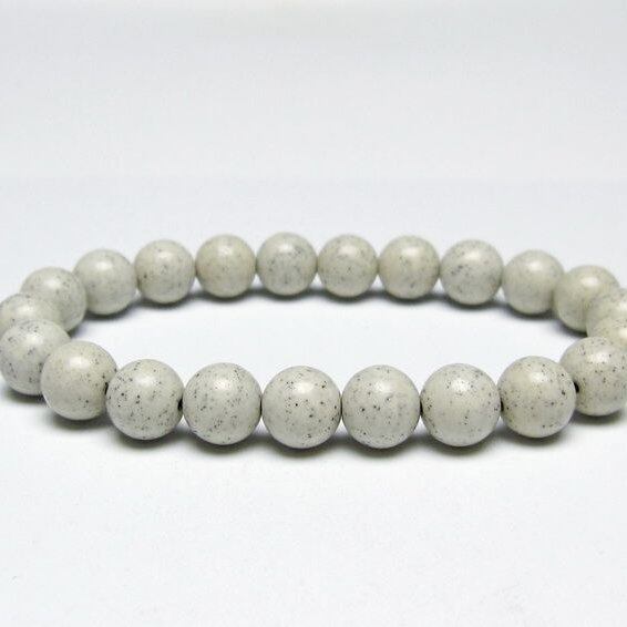 北投石 ブレスレット 9mm 一点物 メール便可 111-50286