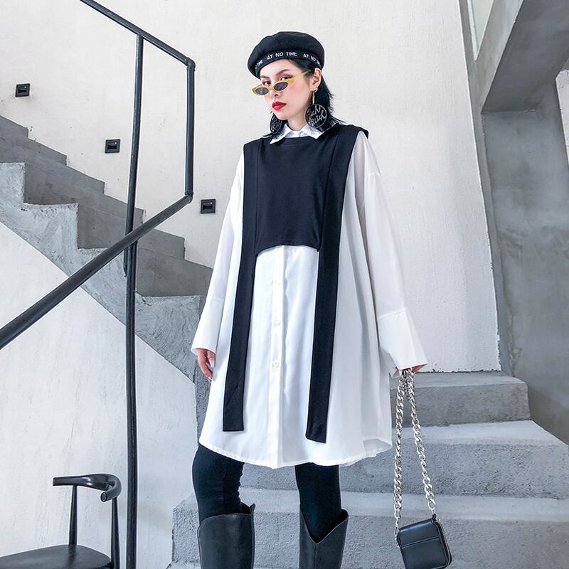 レディースシャツ ノースリーブスプリング 大きめサイズ 春物 ラブタオタオダレンハウス62050345893