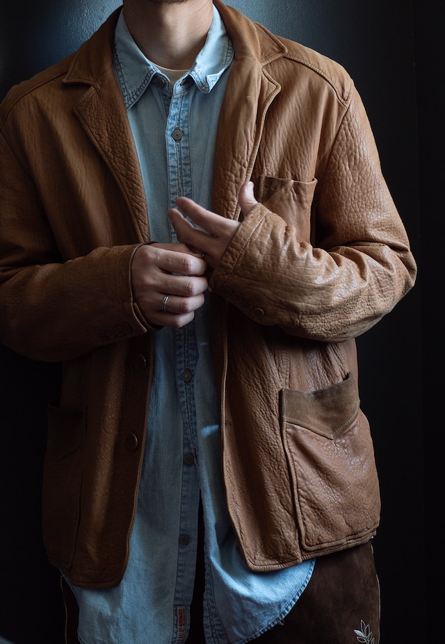 "CHEVIGNON" 1990s Sheepskin jacket