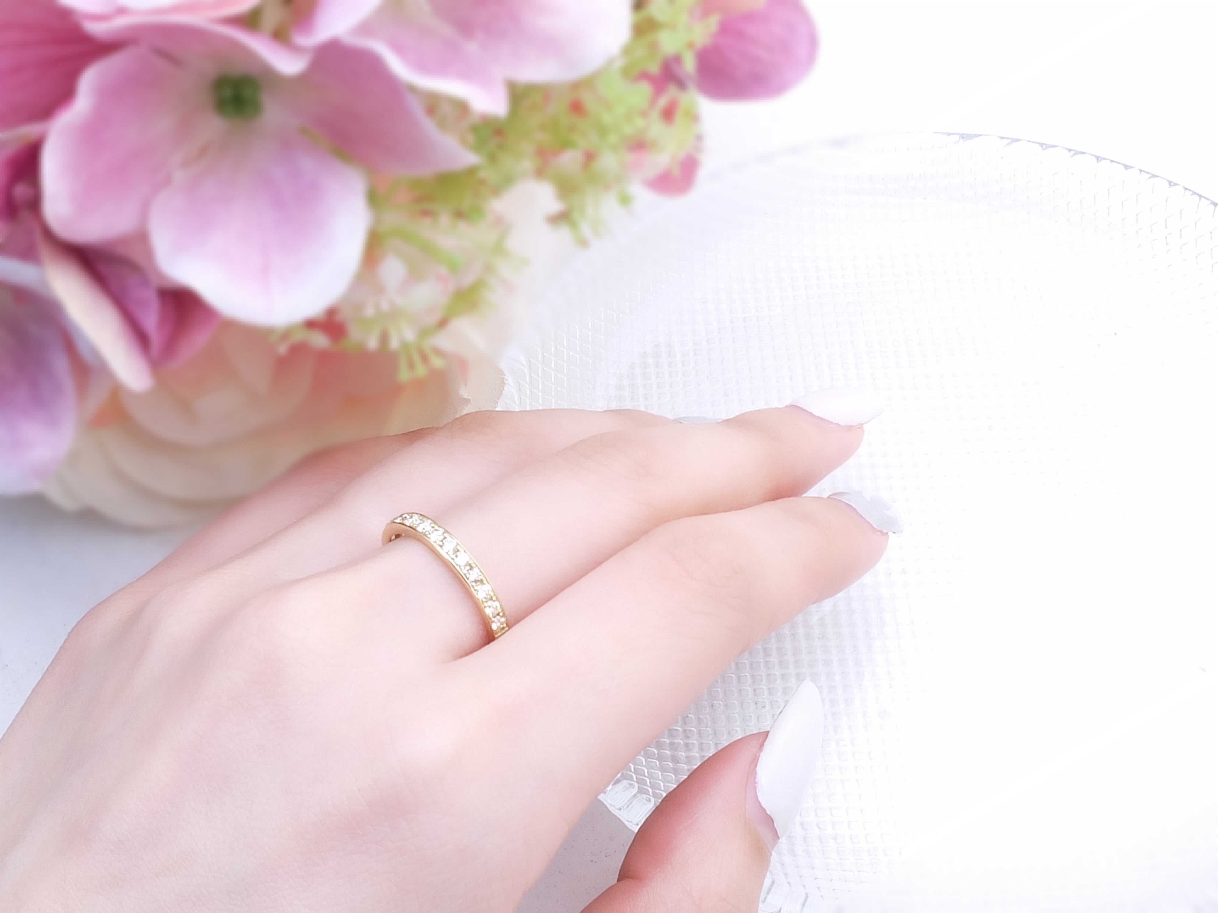 K18 0.30ct H&Cダイヤモンドリング 12号 | ジュエリーシャレード