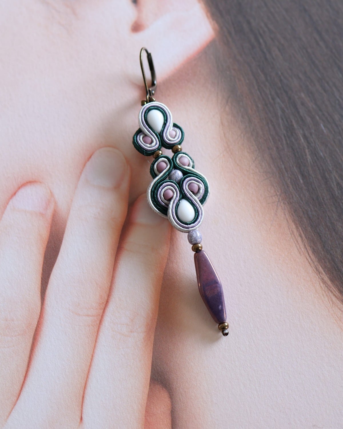 New Year Soutache Set | soutache d'UDOU ソウタシエアクセサリー