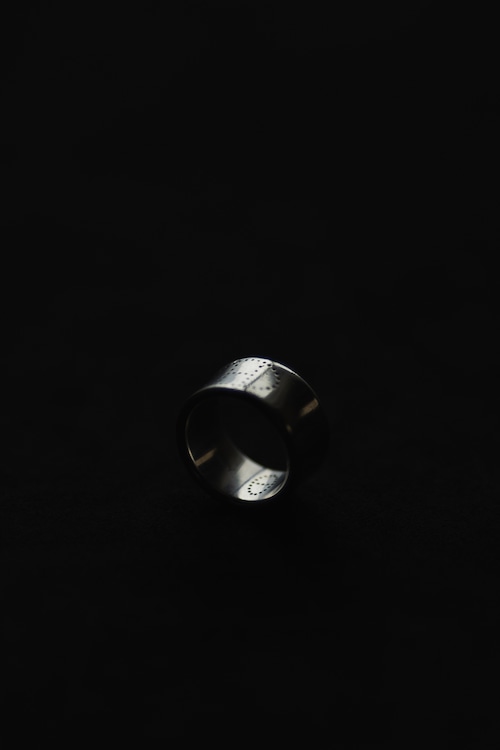 Vintage "Hermès" -Éclipse Ruban- Silver 925 Ring