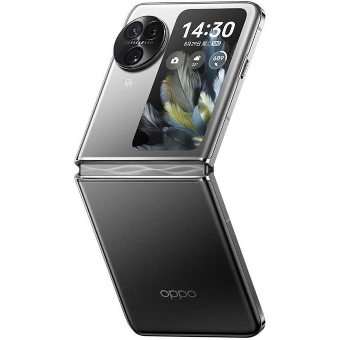 OPPO Find N3 Flip 5G CPH2519 256GB 12GB RAM デュアルSIM 海外版 SIM 