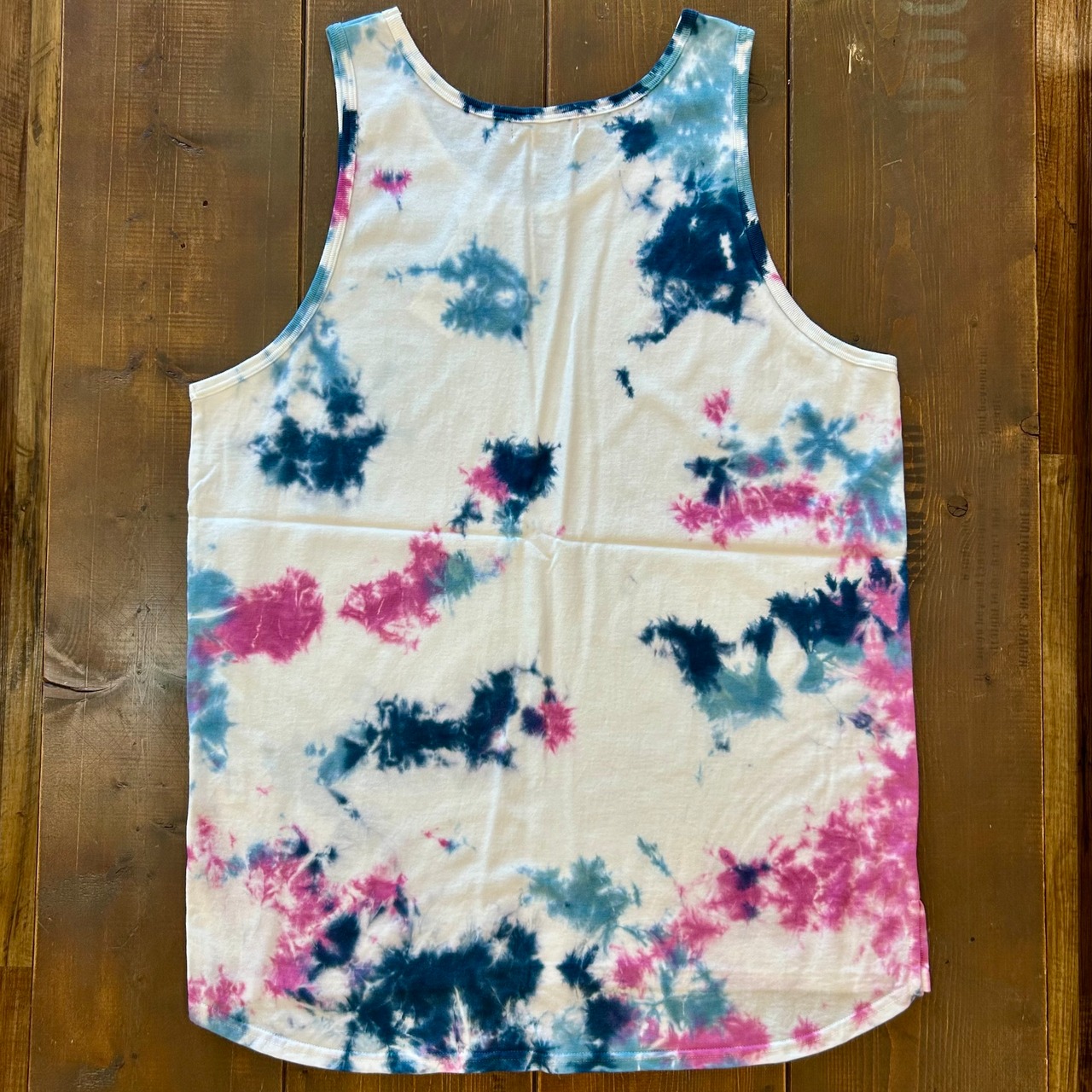 ナスングワム×ジャバラ【Nasngwam×JAVARA】Essential TieDye Tanktop (sea) Mサイズ - 4