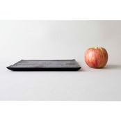 【角皿(大)】雪輪  Square dish, size L