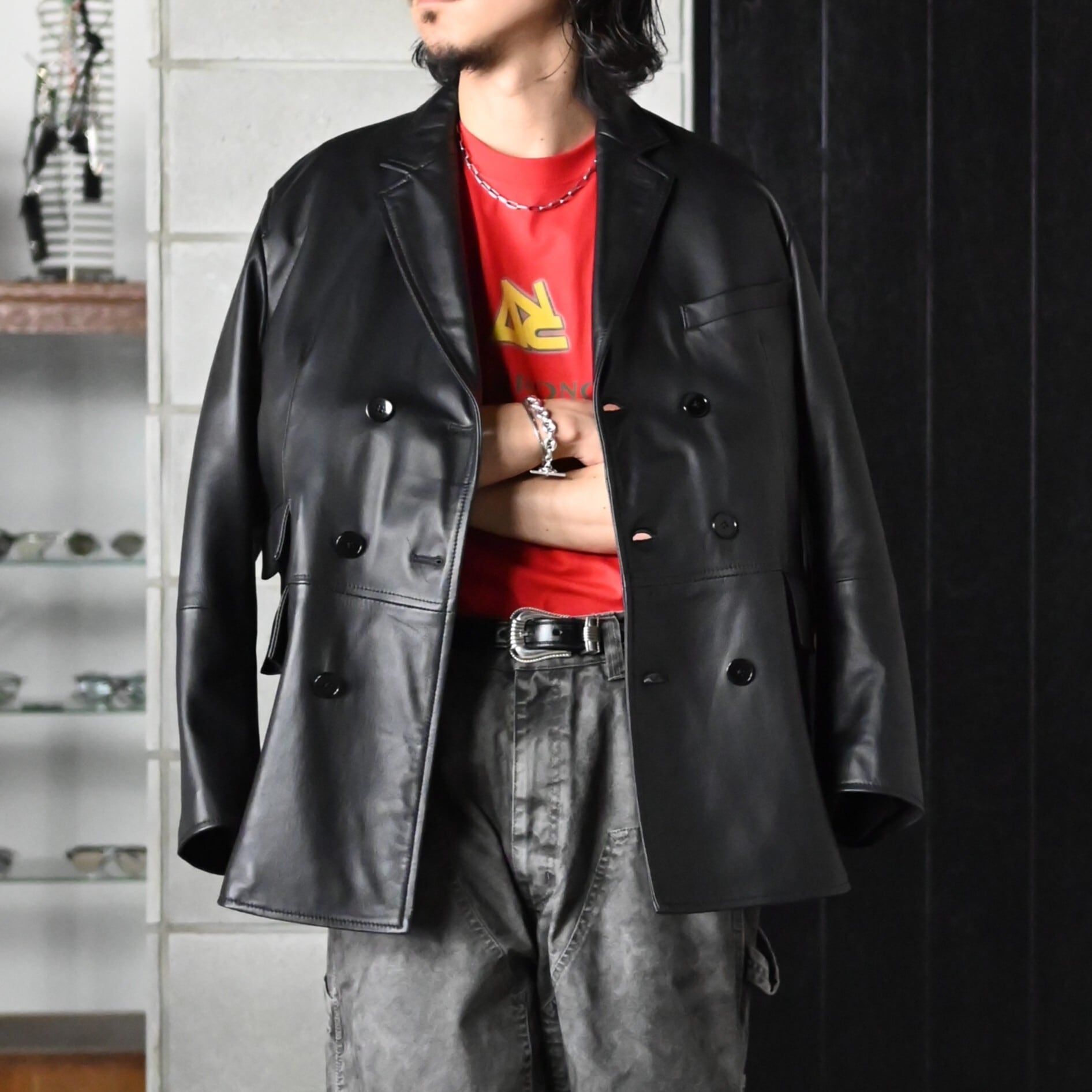 CCU / DOUBLE BREASTED JKT | GANKO