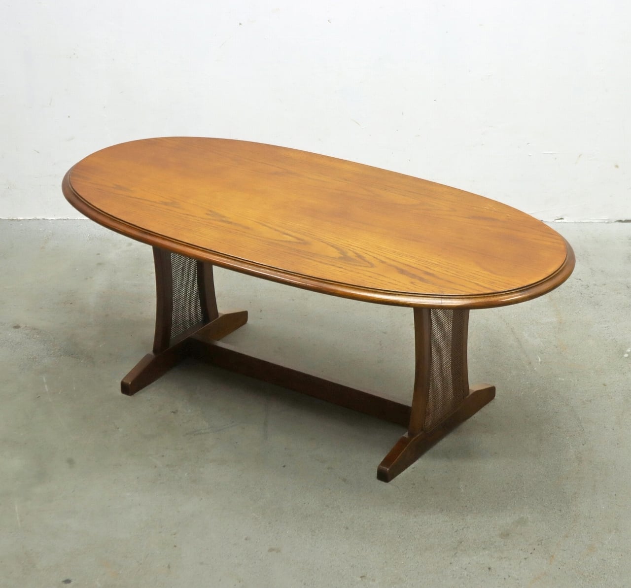 三越 Brugge ブルージュ オーク材 センターテーブル サイドテーブル オーバル クラシカル カントリー PHT19140