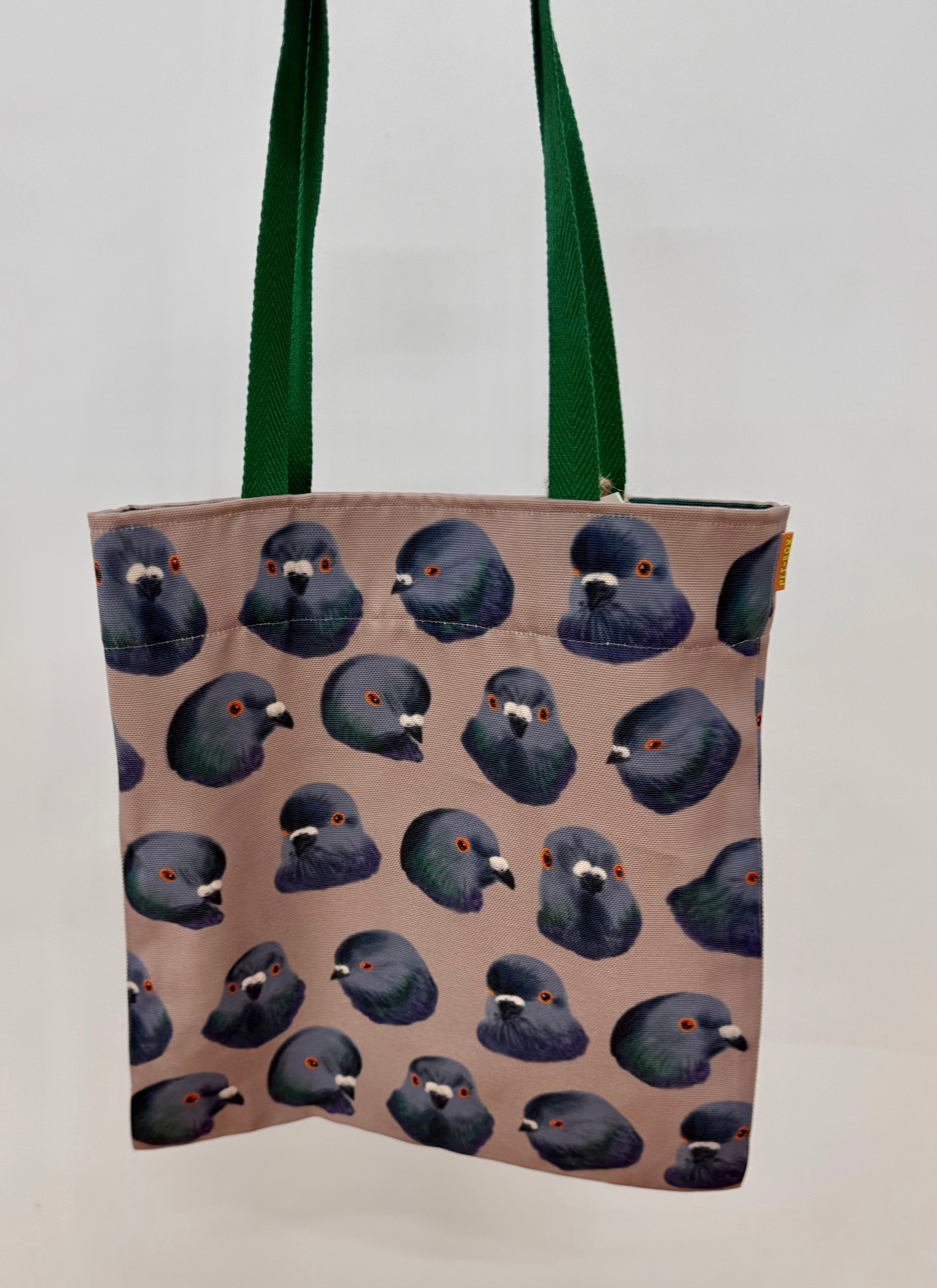 ドバト (鳩) キャンバス トートバッグ (9月上旬発送)