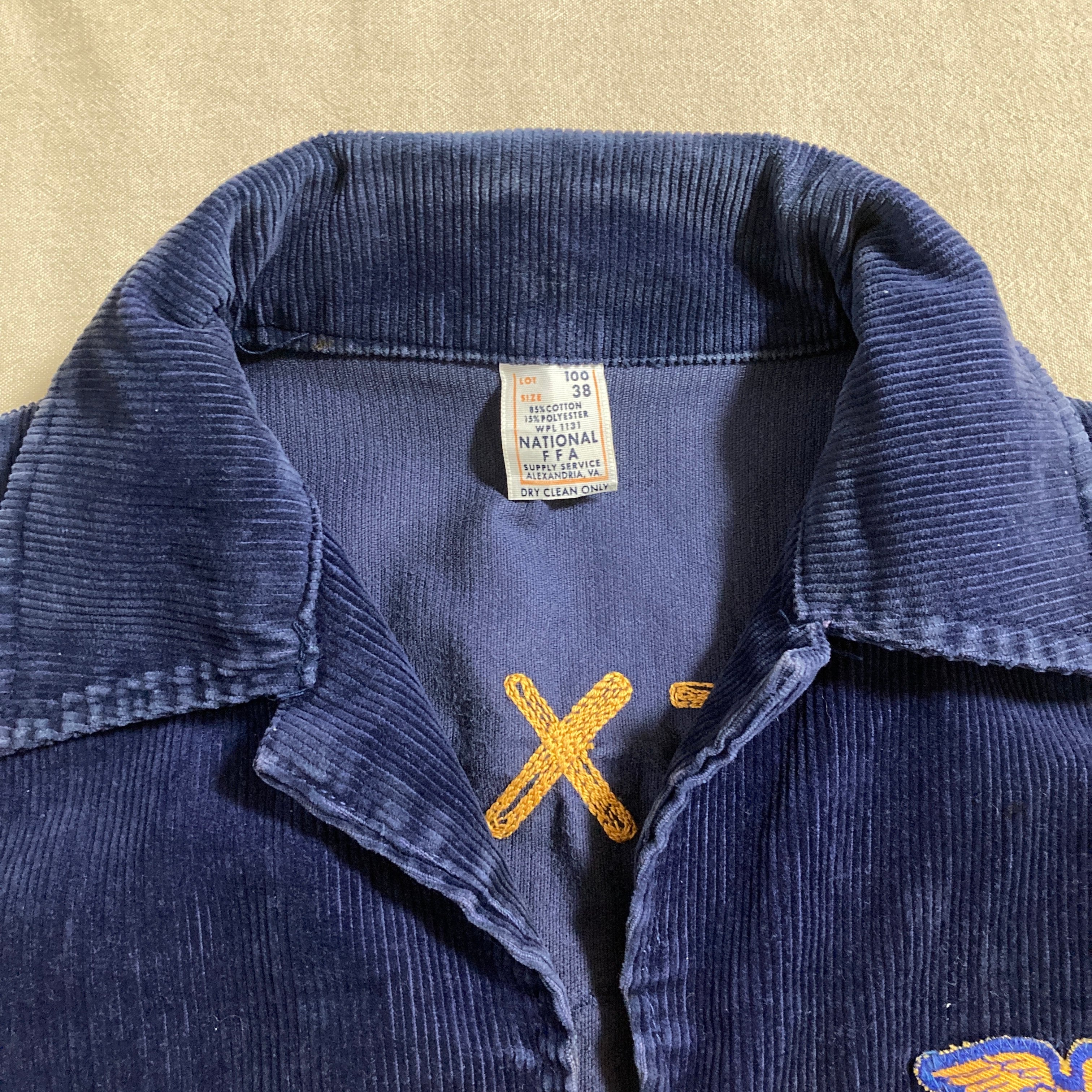 80s FFA Famers Jacket Vest | 古着 himekichi