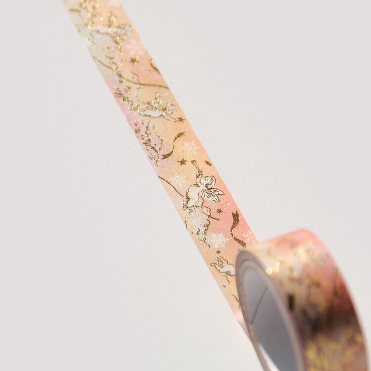 BOKI】マスキングテープ Song of Angels Gold Foil Masking Tape