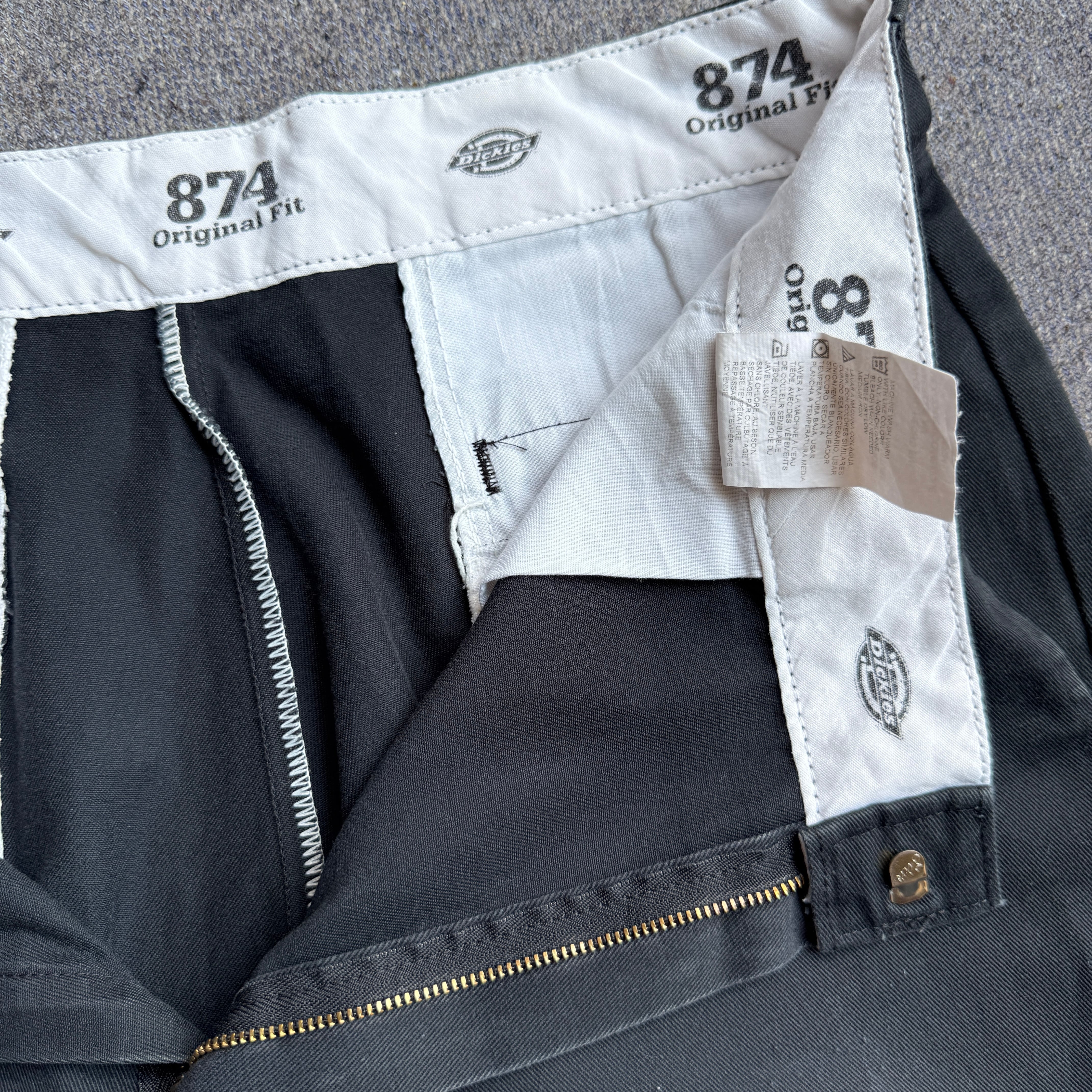 Dickies 874 Black メキシコ製 old 34x30 パンツ Mexico製 Black Dickies 874 work pants ディッキーズ MADE IN