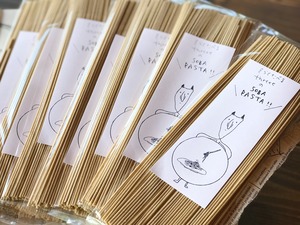 美肌メソッド！国産蕎麦粉を使用したオリジナル乾麺蕎麦パスタ