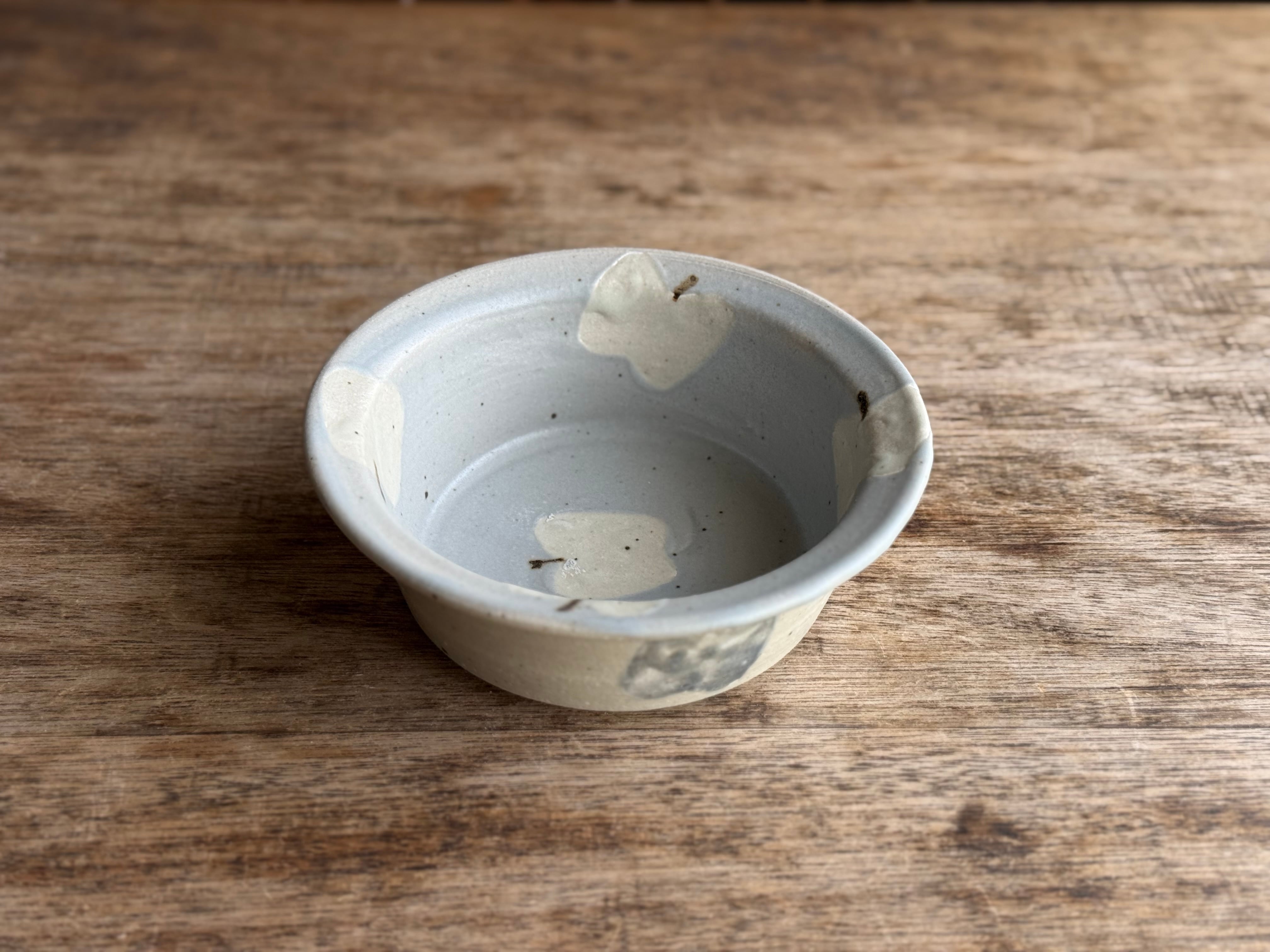 砥部焼/皐月窯/6寸浅鉢（青） | うつわと道具 うわのそら