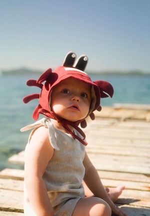 【予約】SHOMKA crab  bonnet♡