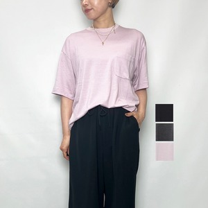 awasa アワサ super 100's wool t-shirts aws6-cs005 2026秋冬新作[送料無料]