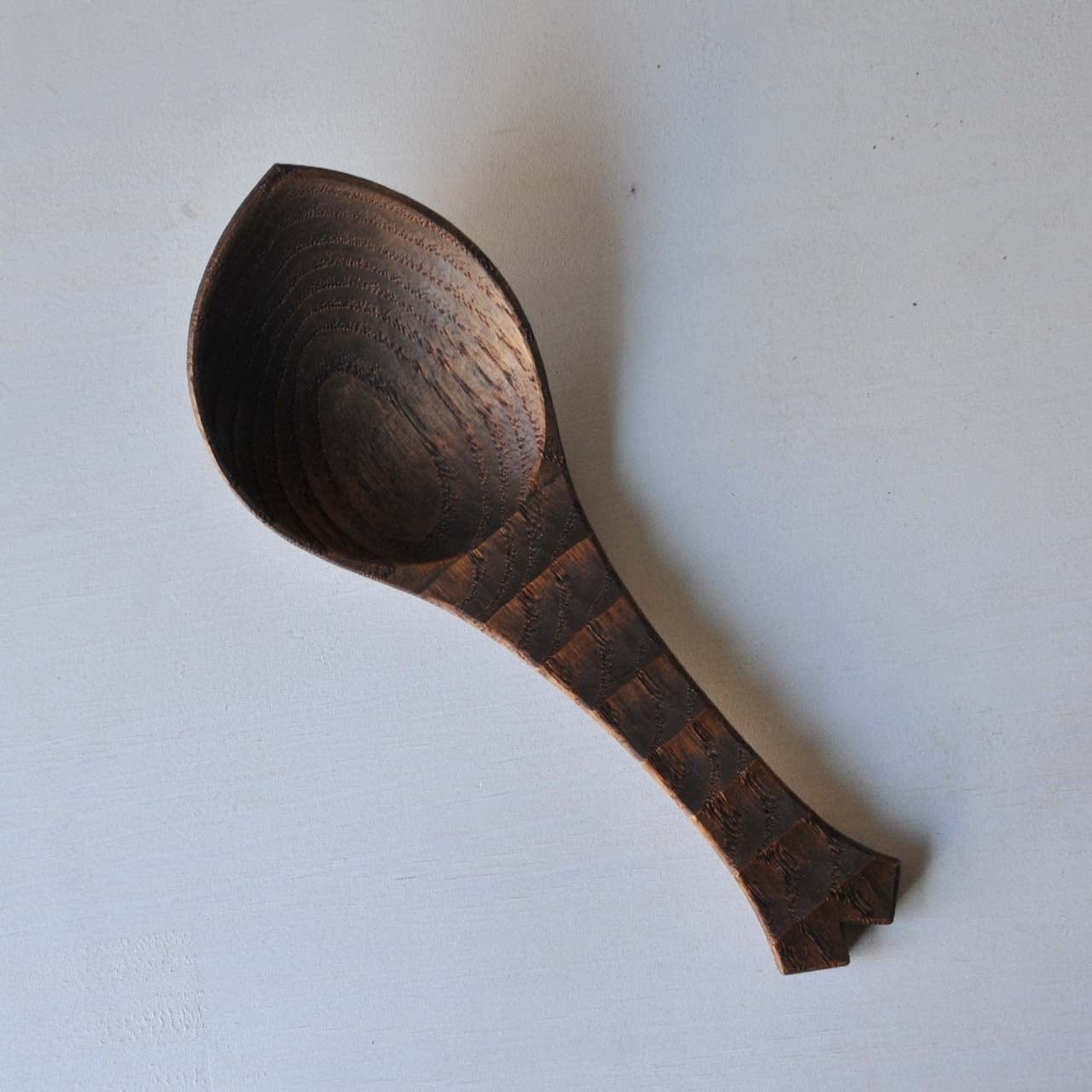 金城貴史 取り分け用大匙 クリ（016） 古色 | MIGO LABO