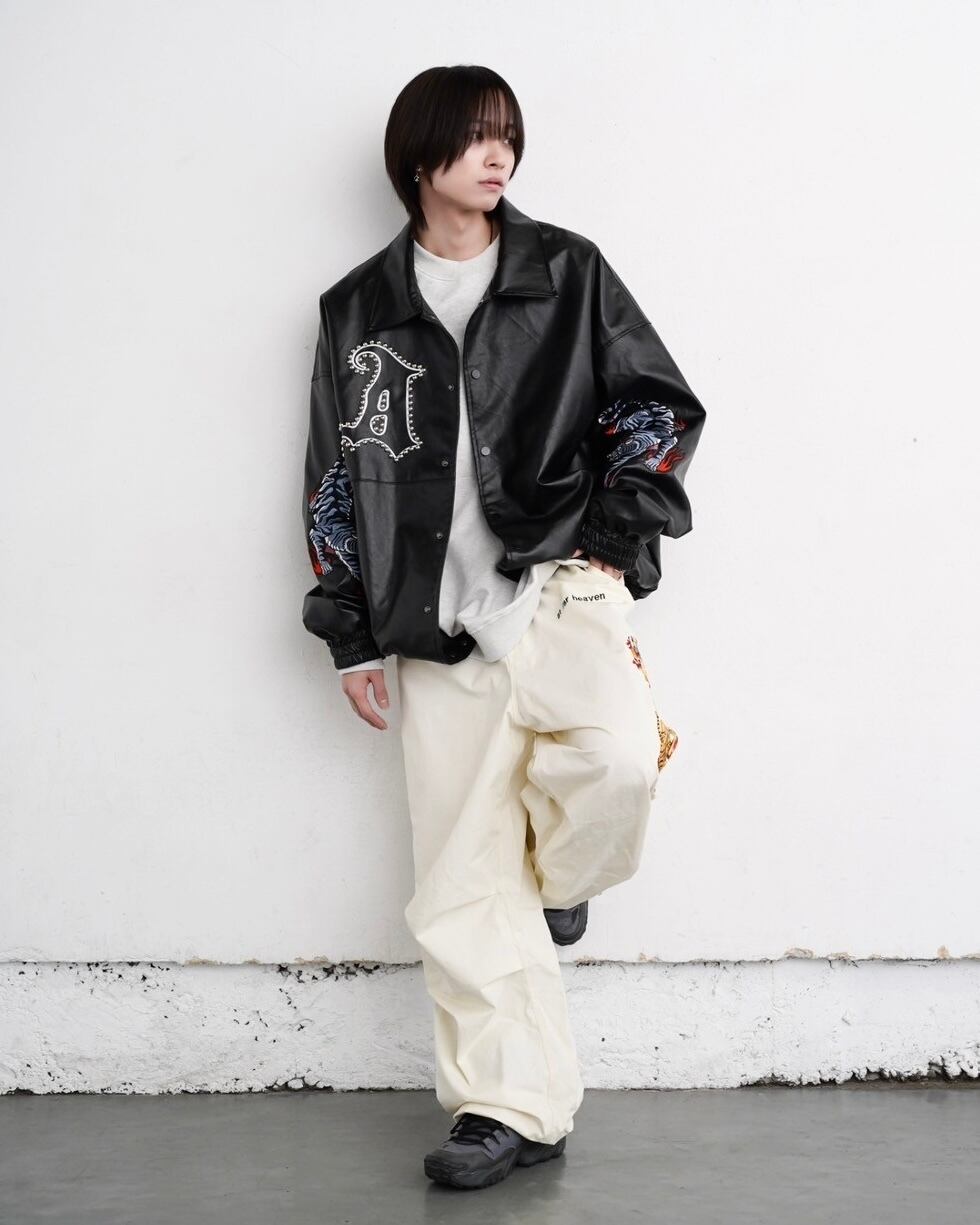 チュウカタベタイTiger Leather jacket | ヤマダウェブコム