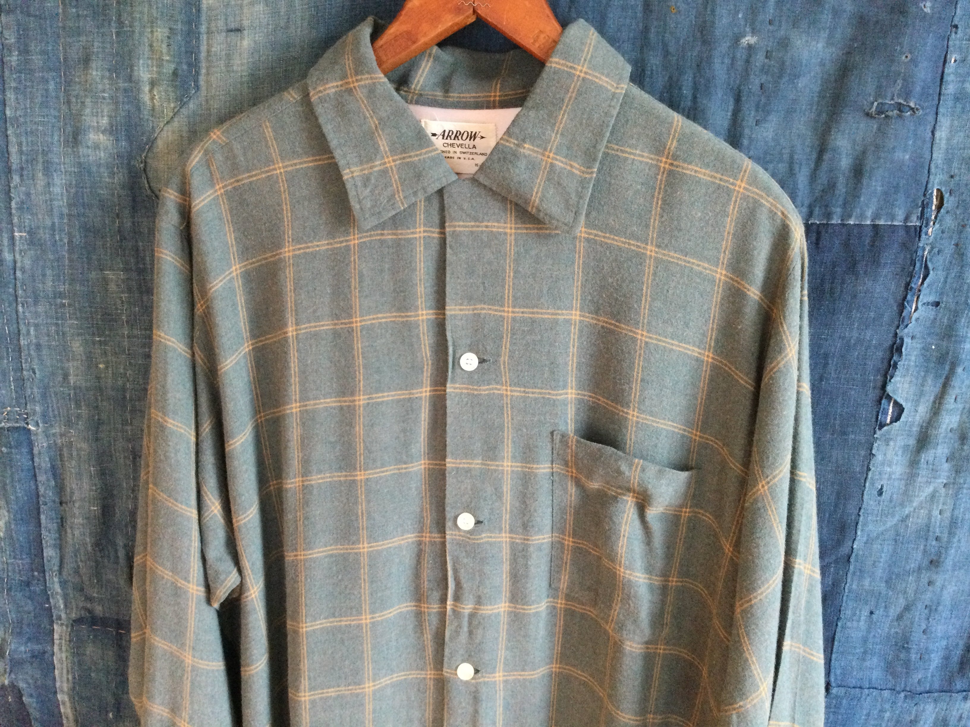 1950-60s Arrow Rayon Shirt | REAL MONKEY 仙台 1950-60s Arrow Rayon Shirt | REAL MONKEY 仙台