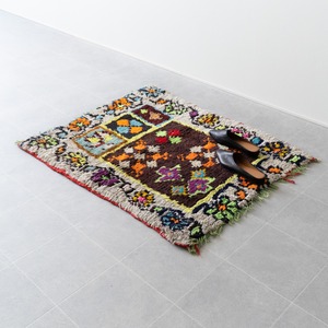 【Vintage】モロッコ・ヴィンテージラグ BC-14 "76cm×98cm"
