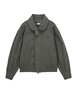 [hug your skin] School bomber jacket (khaki) 正規品 韓国ブランド 韓国ファッション 韓国代行 日本 店舗 hugyourskin hug ハグユアスキン