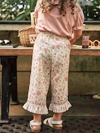 【 happyology / 予約 】Prisha Embroidered Pants