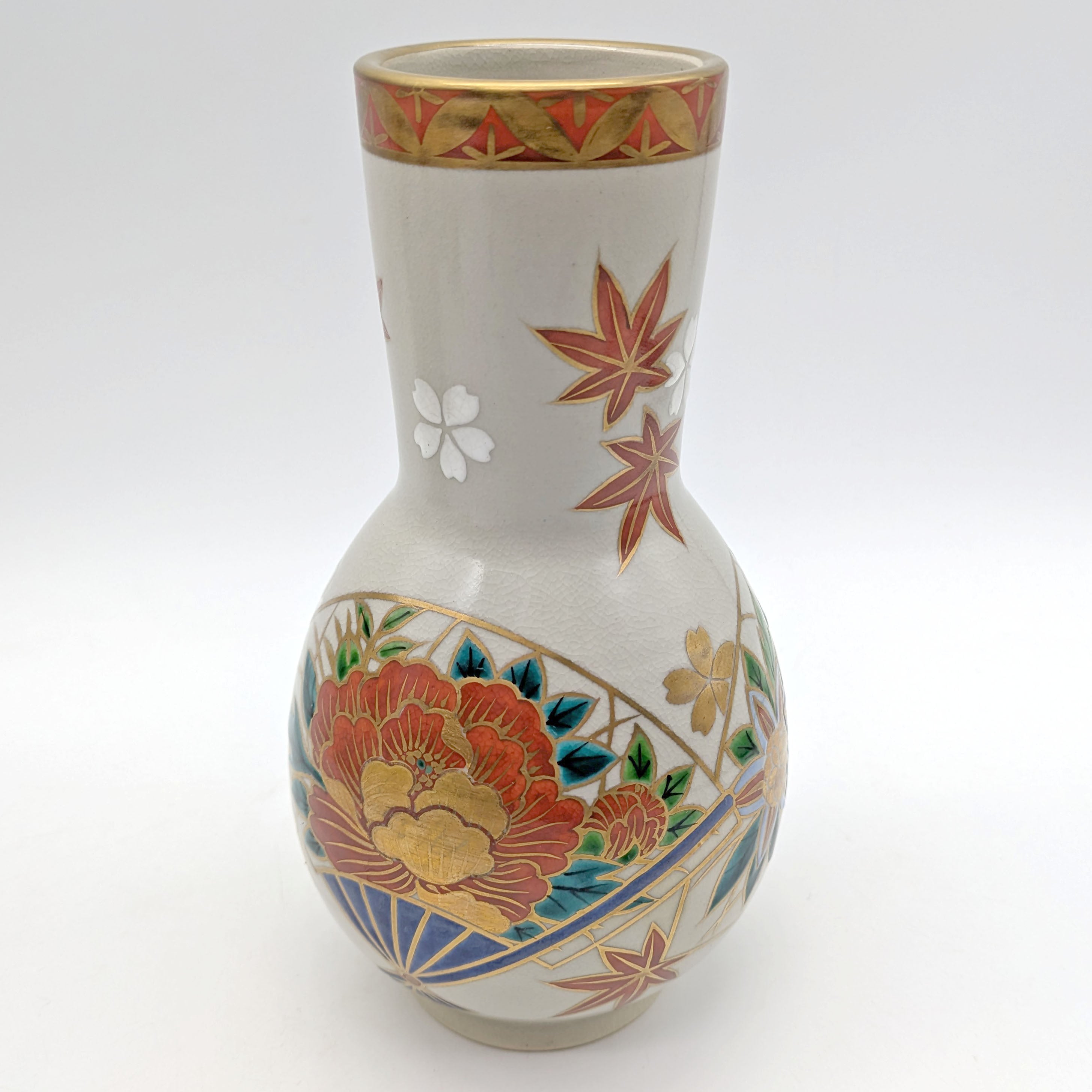 平安楓鳳・仁清写・水指・杓立・蓋置・茶道具セット・No.241216-17