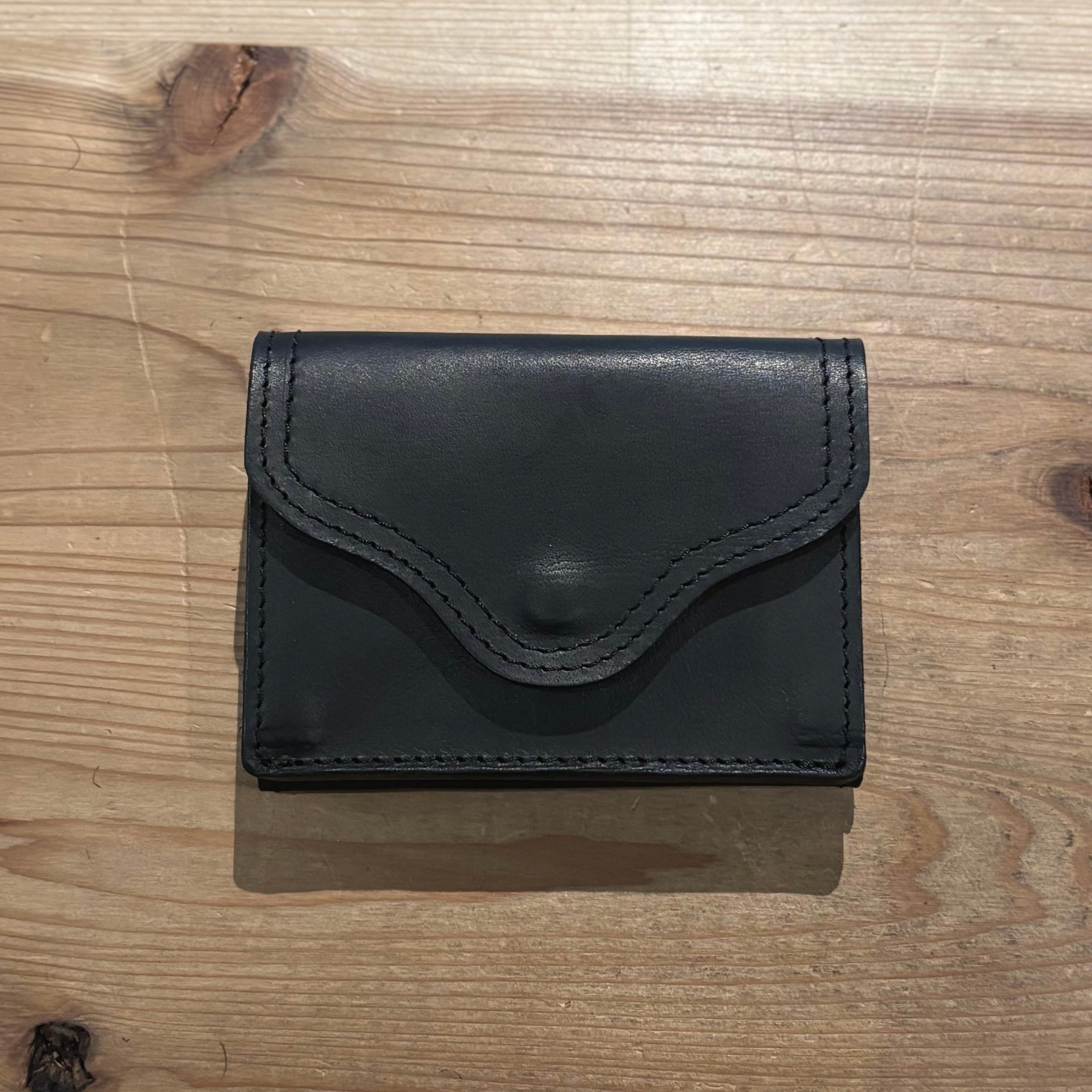 VASCO 黒 レザー 二つ折り財布 VASCO / LEATHER VOYAGE POCKET WALLET- Black ヴァスコ レザー 財布 3
