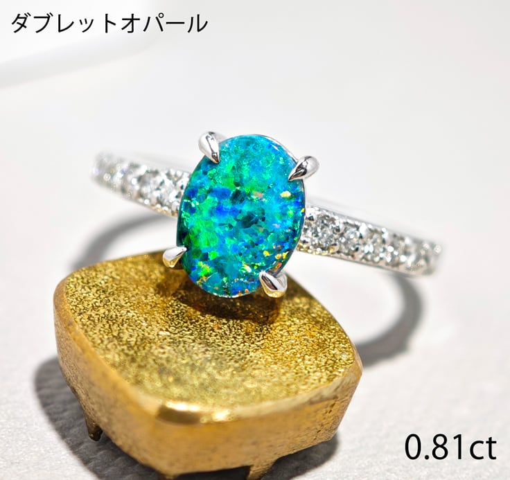RI013〗1カラット 2カラット ヘイロー オーバル モアサナイト 人工