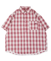 【#Re:room】Rrm PULL OVER CHECK SHIRTS［RES085］