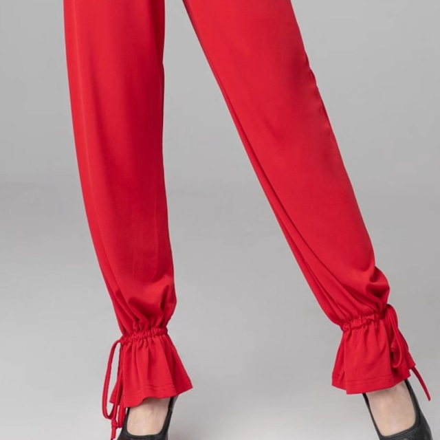 ドローストリング テーパード ダンスパンツ ds0081