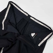 M-U SPORTS エムユースポーツ ミエコウエサコ ツータック スラックスパンツ サイズ 52 /メンズ/ブラック