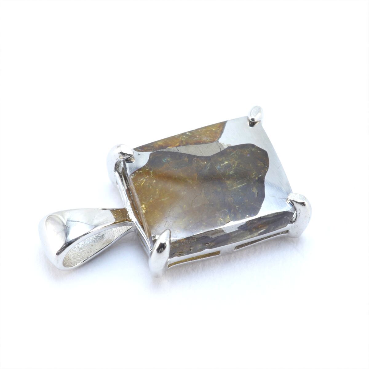 イミラック 隕石 1.0g パラサイト ネックレス ペンダント トップ