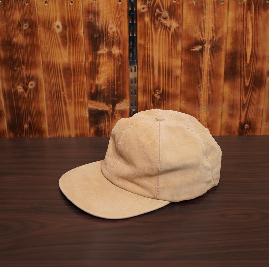USA製 l.l.bean llbean エルエルビーン レザー キャップ /帽子 80s90s ベージュ