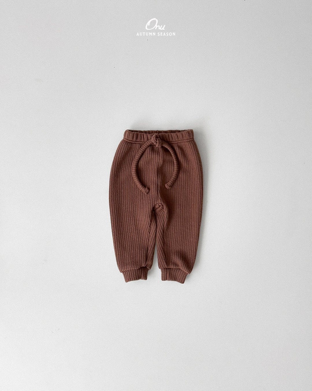 送料無料【予約】/ スリムリブパンツ  / ONU