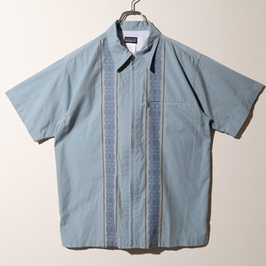 極美品 M 05年 Sideburn Shirt Patagonia Rythm ジップシャツ サイドバーンシャツ パタゴニア リズム