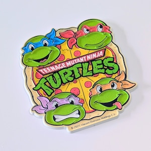 ✨️冷蔵庫には必需品(灬º‿º灬)♡✨️【 Rubber Magnet ラバーマグネット 】Teenage Mutant Ninja Turtles( タートルズ )/ VINTAGE風 / マグネット〚アメリカン雑貨 アメトイ〛