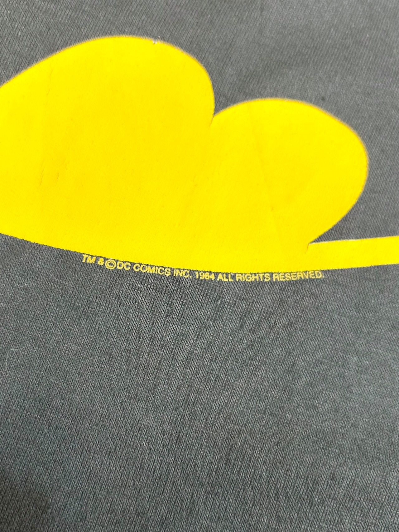 80s BATMAN "TACO BELL TIE UP" Tee MADE IN USA Size M